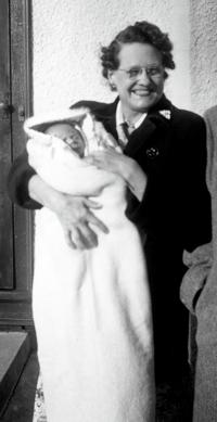 James A and mother